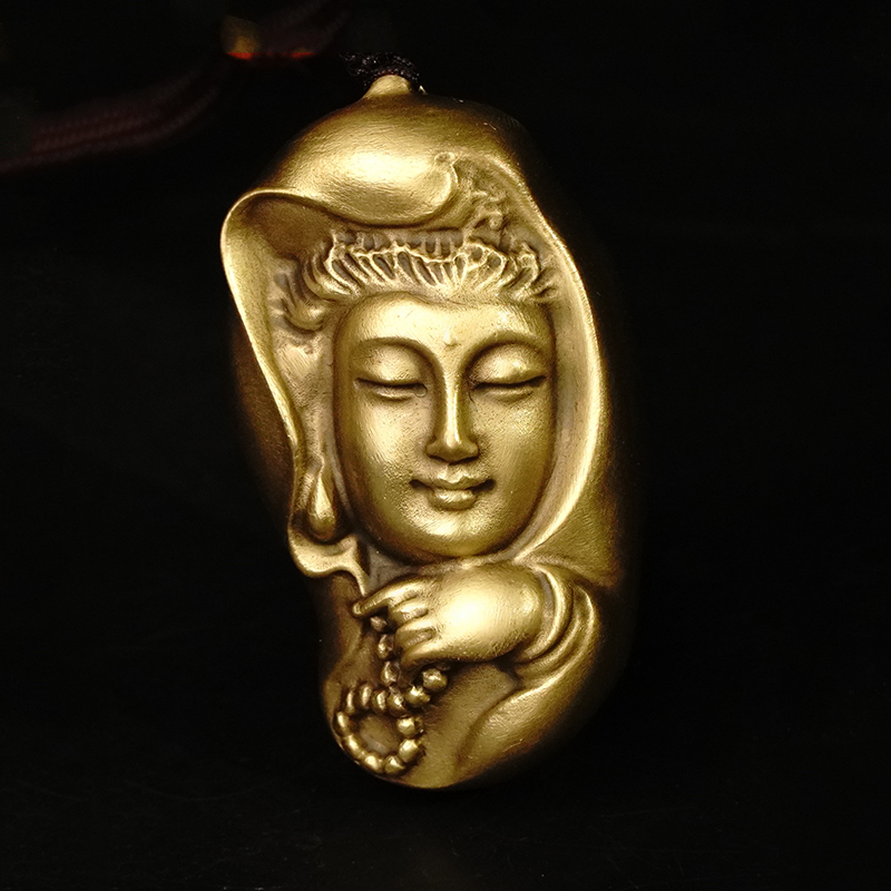 Double sided Guanyin Buddha Head